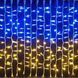 Гірлянда-штора 160 LED, 2x2 м, кольори прапора України 00000000000058j фото 2