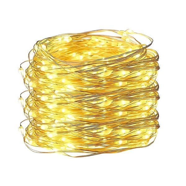 Гірлянда "Роса" 5 м, 50 LED, тепле світло, новорічна LED гірлянда 00000000000062 фото