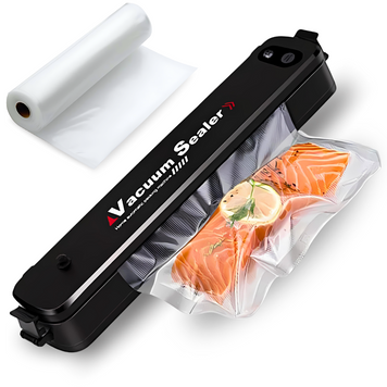 Вакуумный упаковщик для еды Vacuum Sealer, вакууматор для еды, бытовой вакууматор 0000020 фото