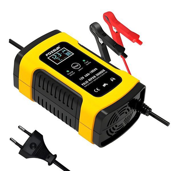 Зарядний пристрій 12V, 5 Ah для акумуляторів 4-100 Ah 00000000000088 фото