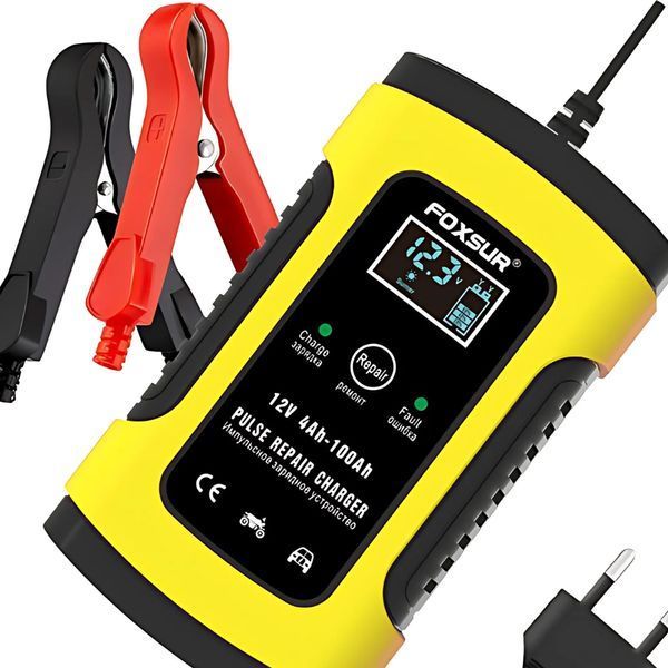 Зарядний пристрій 12V, 5 Ah для акумуляторів 4-100 Ah 00000000000088 фото