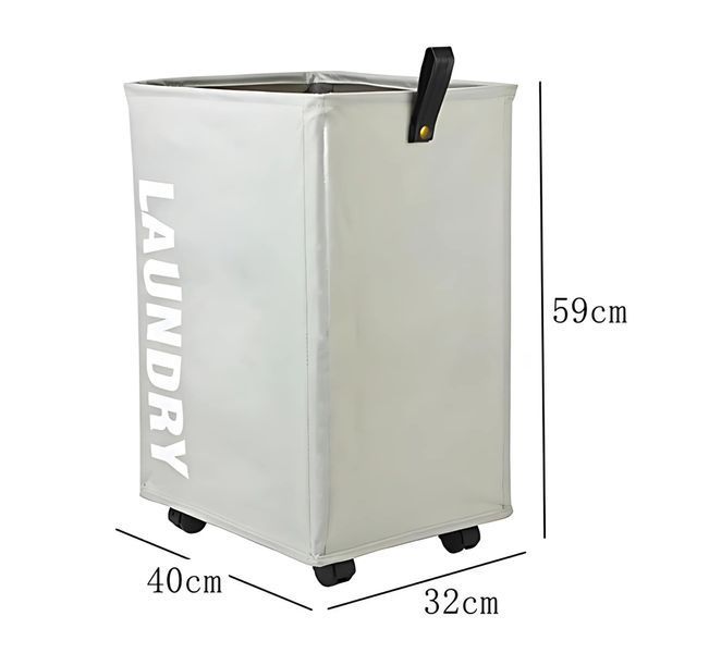 Тканевая корзина для белья с ручками и принтом ROLLING BAG AND243 0000000000046 фото